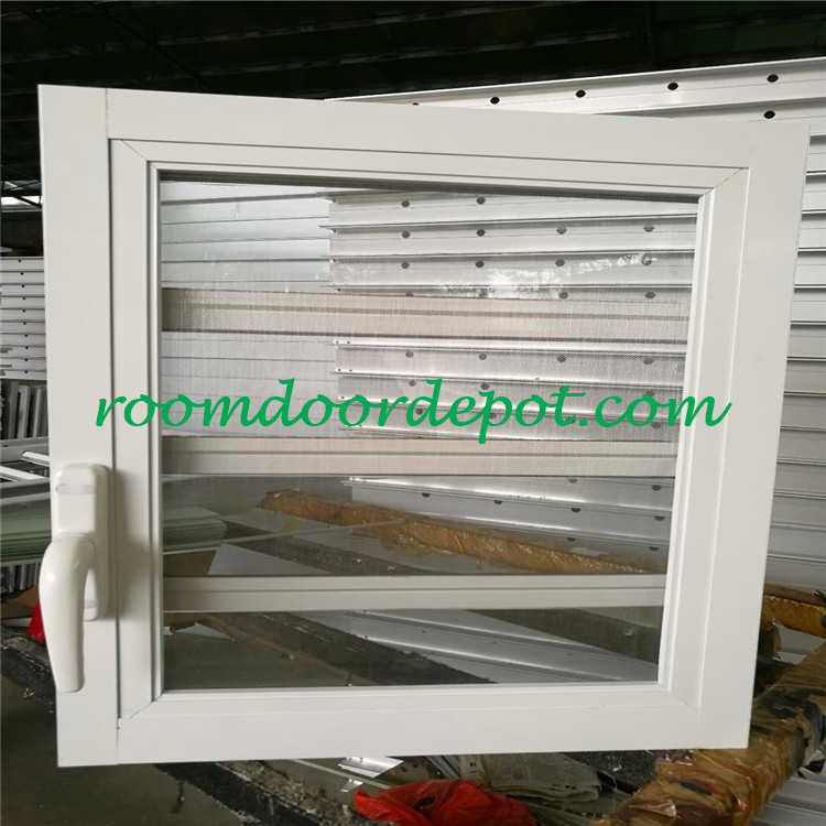 Hurricane impact aluminium jalousie windows made in foshan factory