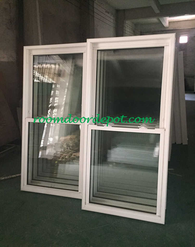 vertical slide vinyl windows with install fin for north america market