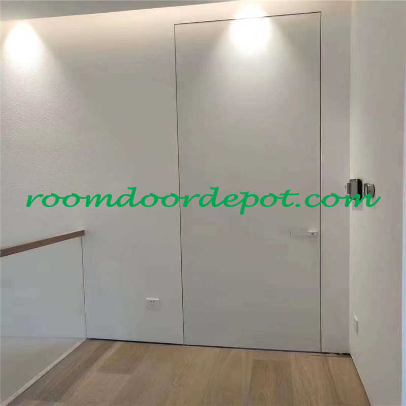 frameless interior hidden doors with invisible hinges